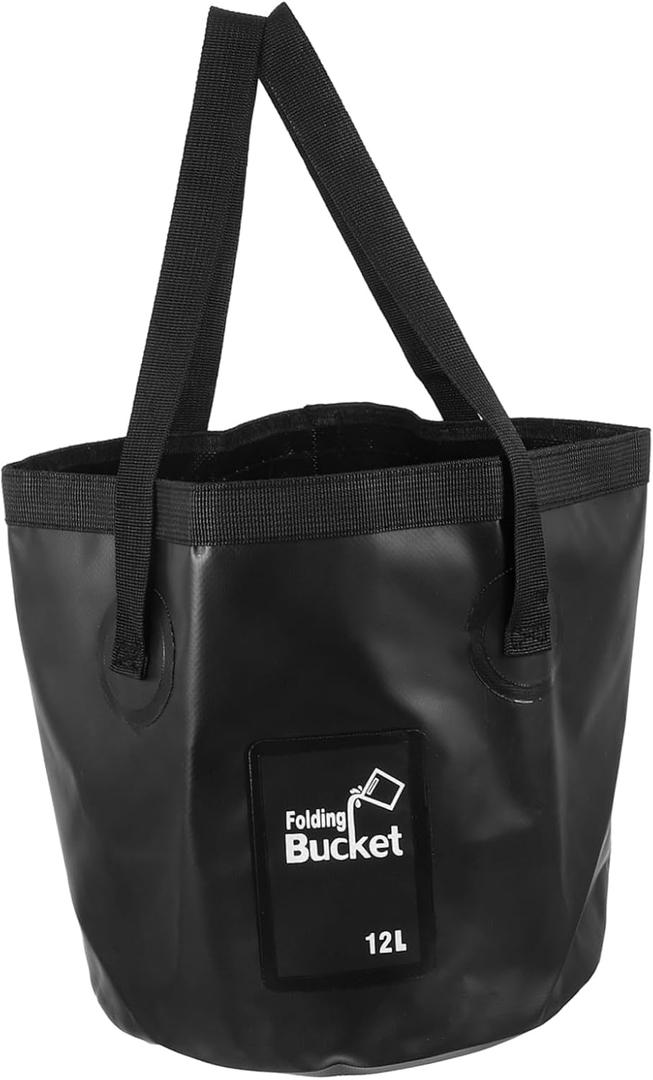 Collapsible Camping Water Bucket Portable Folding Bucket for Travel Fishing and Outdoor Activities Versatile Emergency Wash and Storage