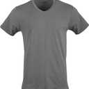 Gildan Men's V-Neck T-Shirts, Multipack, Style G1103 (L)