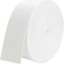 Wide Webbing Straps for Replacement Lawn Chair 2inch 12 Yards Heavy Polyprorylene Straps for Outdoor DIY Gear Repair Pet Collars Decorative Webbing Straps for Crafts Bags (White 39)