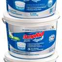 Damp Rid Moisture Absorber Bucket 3 Pack (2 lb. each) Hi-Capacity Moisture Absorbers, Room Odor Eliminator for Bathroom, Fragrance Free, Lavender Vanilla & Fresh Scent Packed By ILIOS