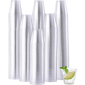 JOLLY CHEF 1000 Plastic Shot Glasses-1.5 oz Disposable Cups-1.5 Ounce Plastic Shot Cups for Weddings Halloween, Thanksgiving, Christmas Party