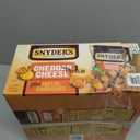 Snyder's of Hanover Pretzel Sandwiches, Cheddar Cheese, Snack Packs, 30 Ct