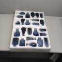 24Pcs Blue Glass Bud Vases Set, Small Vases for Flowers, Perfect for Centerpieces at Parties, Baby Showers, Weddings, Events, Graduation Season, Great Gifts for Office & Home Dcor