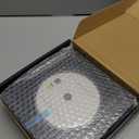 Gueray Portable CD Player, Bluetooth CD Kpop Player for Desktop with HiFi Sound Speaker, FM Radio CD Music Player for Home with Remote Control, Dust Cover, LED Screen, Support AUX/USB, Headphone Jack (Black)