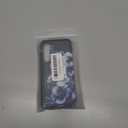 DYZTUNOCA Compatible with Samsung Galaxy S23 Case Wallet Cute for Women with Design,Rugged Credit Card Holder Slot Protective Phone Skin Cases - Blue Navy Floral