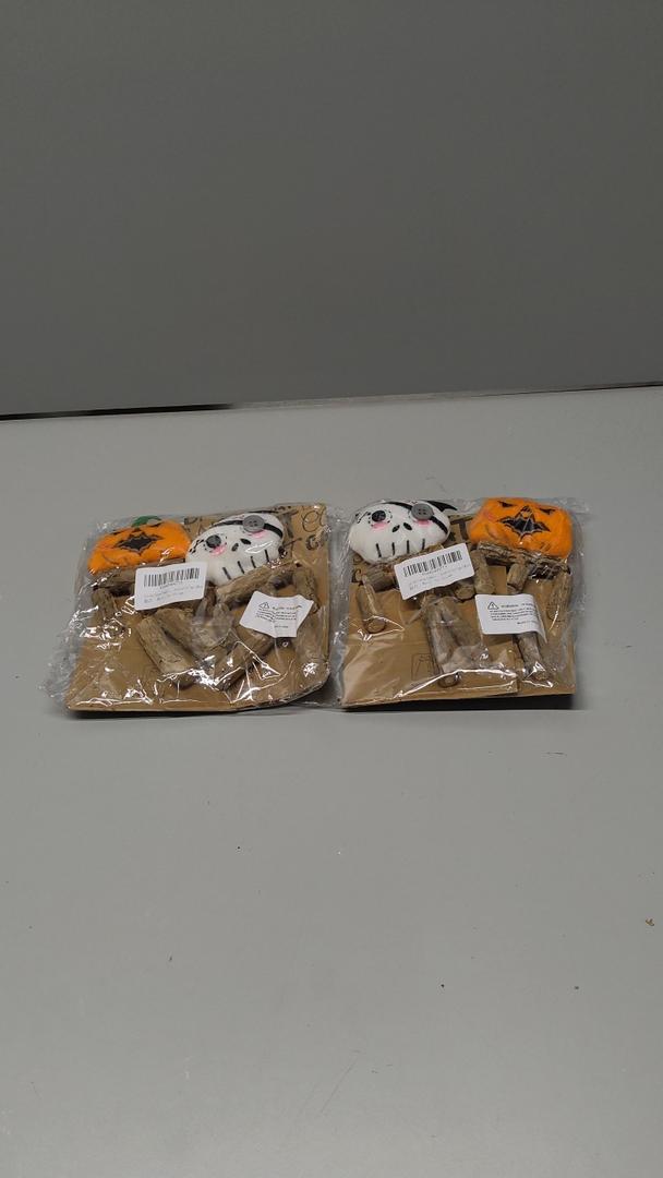 Pack of 2 Cute Halloween Pumpkin