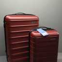 Samsonite Omni 2 Hardside Expandable Luggage with Spinner Wheels, Arrow Red, 2-Piece Set (Carry-on/Medium)
