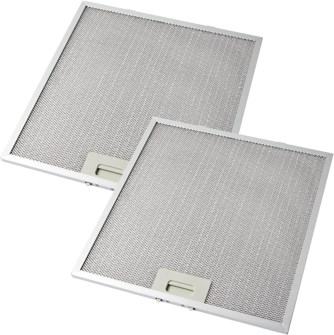 2Pcs Aluminum Range Hood Grease Filter Replace WA0575 Fit for Vissani 30-inch Pyramid or Wall Mount Range Hood, 5-Layer Filtration Vent Filter, 14-3/8" x 13-1/2"