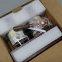 SIQOLNY Glass Coffee Container with Wooden Shelf, 2 x 40 FLOZ Coffee Bean Storage with Sealed Closure Clips and Copper Spoon, Kitchen Large Capacity Food Storage Jar, Ground Coffee Container