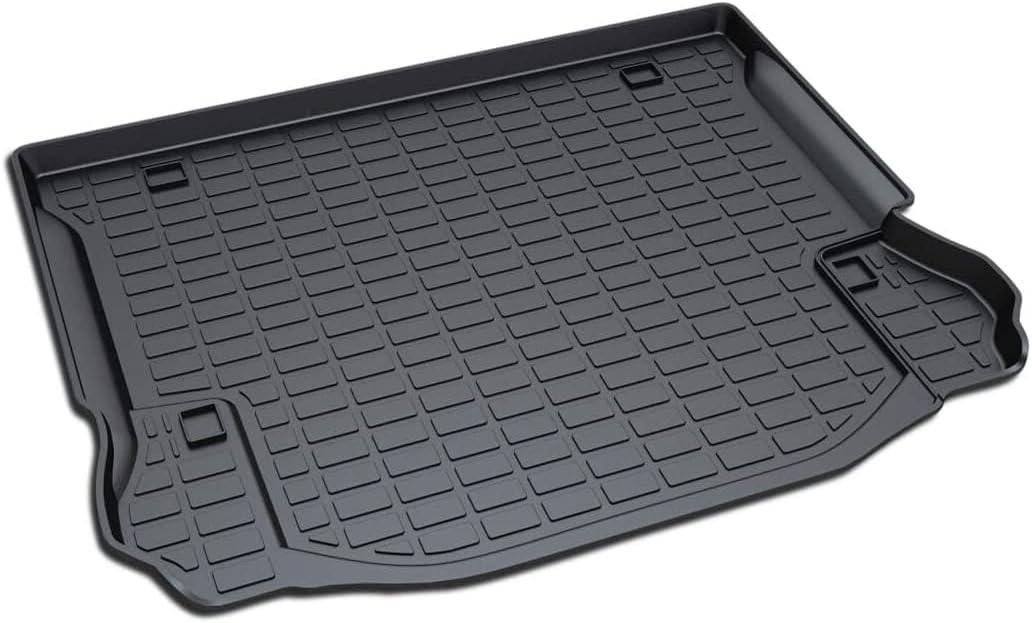 Wrangler Cargo LinersAll Weather Guard 3D Modeling Heavy Duty TPO Waterproof Rear Cargo Tray Trunk Floor Mat Protector Custom Fit Compatible with Jeep Wrangler 2011-2017 4-Door  2018 JK 4-Door