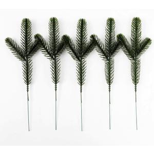 Simulated Christmas Pine Needles and Branches (No Fans Available), 3"D x 7"W x 15"H