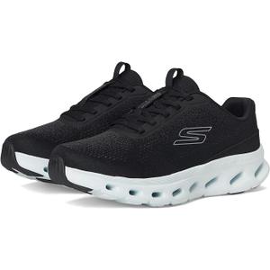 Skechers Women's Go Walk Glide Step 2.0 Vanessa Glide-Step Midsole, Air-Cooled Goga Mat Insole, Ultra Go Cushioning, Machine Washable, Vegan, Elastic Bungee Laces, Size 10.5 in