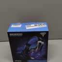 BENGOO G9000 Stereo Gaming Headset for PS4 PC Xbox One PS5 Controller, Noise Cancelling Over Ear Headphones with Mic, LED Light, 7.1 Surround Sound, Soft Memory Earmuffs for Nintendo Xbox Series X|S (Blue)