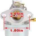 Carbhub 494217 Carburetor for Model 120612-0132-e1 120612-0132-e2 123k02-0240-E1 095312-0266-E1 5.5hp Engine for Nikki 214370 214661 123882 123887 124702 795533 693864