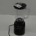Toastmaster 5 Speed Blender with 48-oz Plastic Jar - Kitchen Blender with Stainless Steel Blades - For Fruit Smoothies & More - Multiple Speeds & Pour-Through Lid