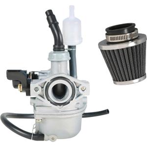 PZ19 Carburetor with 35mm Air Filter Replacemenet for 50cc 70cc 90cc 110cc 125cc ATV Dirt Bike and Go Kart Horizontal Engine