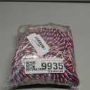 25 Pieces Graduation Honor Cord Rayon Braided Honor Cords with Tassel for Graduation Students Bachelor Master Doctoral Gown Grad Decor (Red Blue with White)