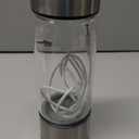 Aqua Vital Hydrogen Water Bottle 2026 Generator 16 oz/470 ml SPE-PEM Ionized H Hydration Bottle USB-C Rechargeable Glass Flask with Auto Shut-Off Portable Sports & Travel Hydrogenated Water Machine