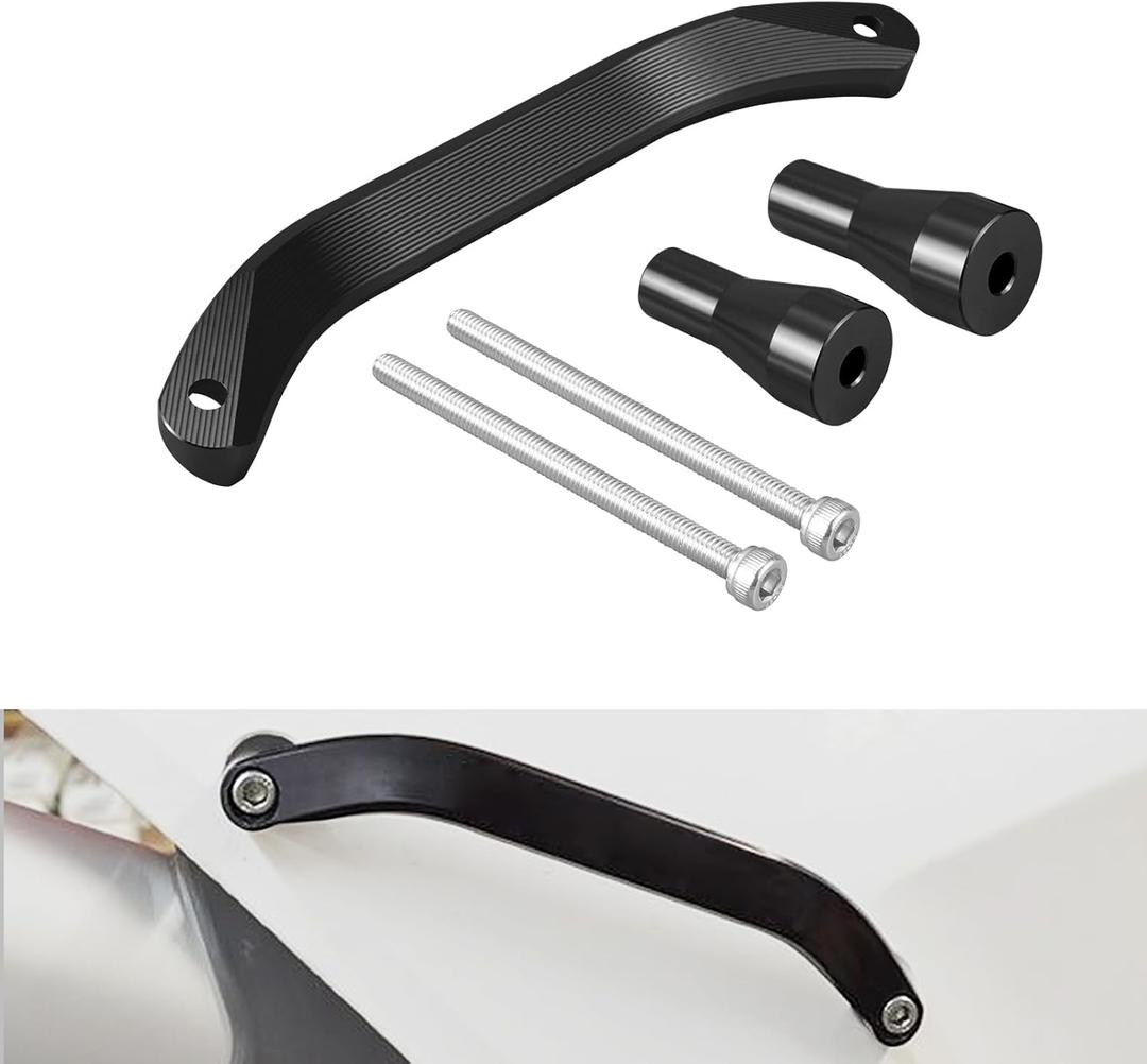 NICECNC Black CNC Rear Grab Handle Compatible with KTM 125-450 SX/SXF/XC/XCF 2016-2018 125-500 XCW/EXC/EXCF 2017-2019 Compatible with KTM Accessories
