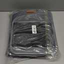 Dog Bike Basket, Expandable Soft-Sided Pet Carrier Backpack with 4 Open Doors, 4 Mesh Windows for Small Dog Cat Puppies-Grey (Grey-Fits 6-15 Lbs)