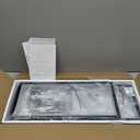 GEADI Large Modern LED Ceiling Light, 35.4" Dimmable Flush Mount Ceiling Lights with Remote Control, Black 3 Rectangular Light Fixtures for Kitchen Bedroom Dining Room(3000-6500K)