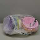 Yulejo 6 Pieces Easter Woven Bamboo Basket Round Small Woven Basket with Handle Buckets for Easter Egg Hunt Picnic Party Supplies Birthday Decoration(Plaid)