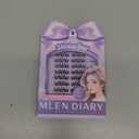 MLEN DIARY Lash Clusters 60PCS Natural Eyelash Clusters C Curl Wispy DIY Eyelash Extensions 11-12mm Soft & Light Eyelash Clusters Korean Manga Style (Shining Star)