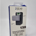 ZGEAR - Universal Camera Battery Charger W/LCD Charge Display