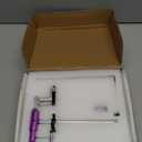 Nirvana V2 Rotary Fly Tying Vise with Travel Base - Now with Improved Jaws, Joints, and More functionality (Bright Purple)