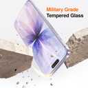 SMARTDEVIL 2 Pack Screen Protector for iPhone 17, 9H Hardness Military Grade Shatterproof HD Clear Tempered Glass, Easy to Install, Auto Bubble-Free and Dust-Free Box, Case Friendly