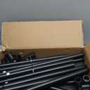 Suddus Elevated Dog Bed for Large Dogs 140lb, Breathable Cooling Raised Dog Cot with Dual Support Bars & Metal Frame, No-Slip Feet, Waterproof Pet Bed for Indoor/Outdoor, X-Large, 48 * 36 * 9in, Grey