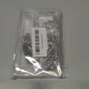 620 Pcs M3 Small Wood Screws - 304 Stainless Steel Phillips Flat Head Short Screw Kit, 4 Sizes (6/8/10/12mm), Salt Spray 1000hrs, for Cabinets, Bathroom Fixtures & Toy Models.