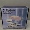 Cooling Bed Fan Under Sheets with 5 Adjustable Speeds for Hot Sleepers