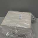 SONGMICS 2-Layer Jewelry Box, Jewelry Organizer with Handle, Removable Jewelry Tray, Jewelry Storage, Floating Effect, 8.1 x 9.4 x 4.3 Inches, Gift Idea, White UJBC165W01