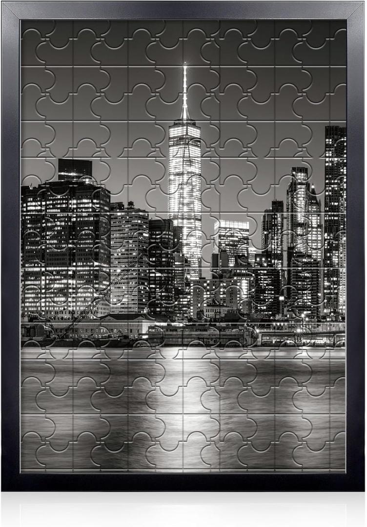 Annecy 19.25x26.75 Picture Frame Black1 Pack, 19.25 x 26.75 Picture Frame for Wall Decoration, Classic Black Minimalist Style Suitable for Decorating Houses, Offices, Hotels