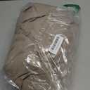 THREAD SPREAD 100% Organic Cotton Percale Weave Fitted Sheet King Size, Taupe, 1 Deep Pocket King Fitted Sheet, Fits Mattress Upto 16" Crisp and Cool Bed Linen, Luxury GOTS Certified Sheets