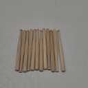 Marsui 12 Pack Unfinished Mini Baseball Bat 8 Inch Unpainted Wood Baseball Bats for Painting Keychain Action Figures DIY Craft Projects Ball Sports Party Favors