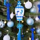 Winlyn 24 Sets Chinese New Year Decorations DIY Ming Vase Ornaments Craft Kits Blank Foam Vases with Blue and White Chinese Stickers for Kids Asian Classroom Activities Party Favors Gift Exchange