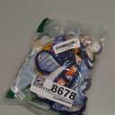 6Pcs Waterproof Toddler Bibs Baby Feeding Bib Set with Crumb Catcher Pocket Infant Adjustable Baby Teething Bib Babies Sleeveless Animals Food Bibs Keepsake Gift for Baby Shower, 6-24 Months (Blue)