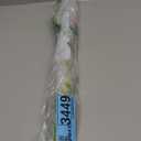 DKTIE Flower Language Series Stained Glass Window Film, Complete Privacy Static Cling Sun Blocking Anti UV, Double-Sided Same Color UV2 Technology, A535, 17.7" x 78.7"