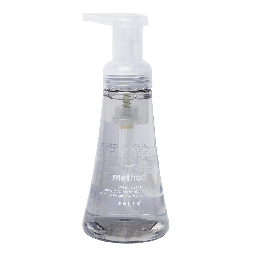 Method Foaming Hand Soap, Sweet Water, 10 fl oz (Pack of 6)