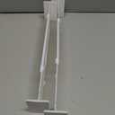 Whitmor Adjustable Organizers Drawer Dividers, Set of 2, White
