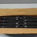 Freezer Organizer Bins, 4 Pack Stackable Deep Chest Freezer Organizer Bins, Foldable Baskets with Handles, Black Storage Container Baskets for 5/ 7 Cu.FT Deep Freezer Sort Frozen Meats