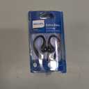 PHILIPS SHS3305BK Wired Flexible Earhook Headphones with Mic, Black