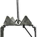 Galvanized 25 lb Folding Square Anchor with Storage Bag