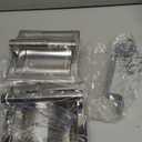 2 PCS Recessed Soap Holder with Bar, Stainless Steel Durable Soap Dish Wall Mount for Bathroom Space Saving Design Holder for Shower Bathroom Bathtub Kitchen Sink