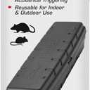 Tomcat Tunnel Trapping System for Mice and Rats, Rat & Mice Traps - 1 Tunnel Station and 2 Reusable Snap Traps