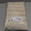 Smiry Stretch Jacquard Seat Covers for Dining Room Chairs Set of 6, Removable Washable Chair Seat Protector Slipcovers, No Rear Covers, Beige