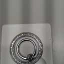 Magnetic Phone Ring for MagSafe Grip [Super Magnet] Stylish Twinkle Ring Holder Stand with, Mag Safe Accessory for iPhone 16/15/14/13 Pro Max Plus, Silver