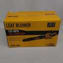 Cordless Leaf Blower, 600 CFM/125 MPH Turbo Boost Compatible with Dewalt 20V Max Battery, Brushless Motor, Variable Trigger and Speed Lock, Ergonomic 3.5LBS for Driveway & Yard, Tool Only